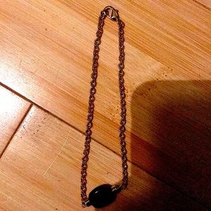 A idk if real gold chain bracelet